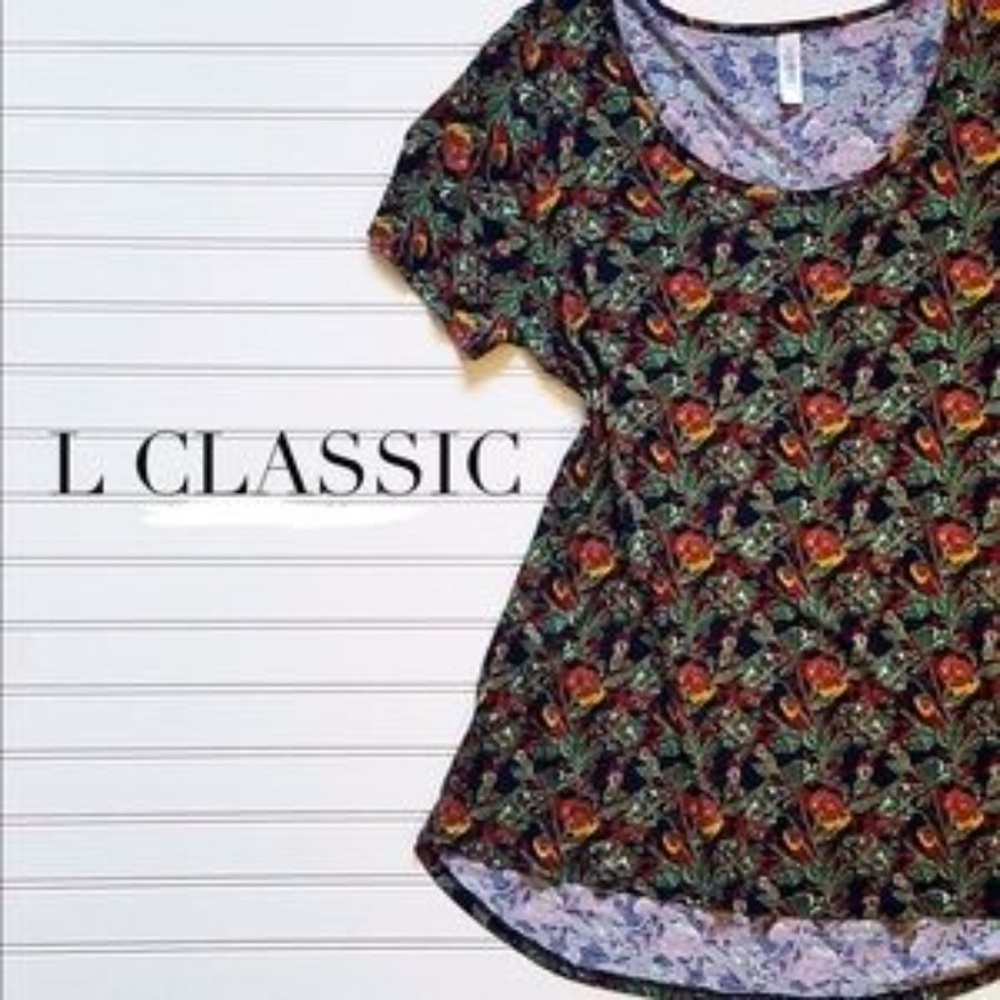 LuLaRoe Classic Tee Size L Large